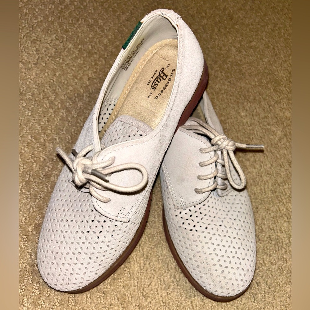 NEW WITHOUT TAGS Bass Leather Balman Loafers